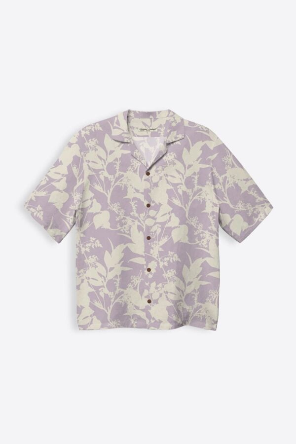Foliage Print Men's Shirt