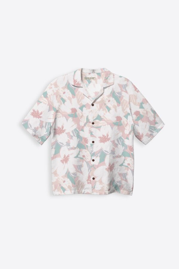 Floral Print Men's Shirt