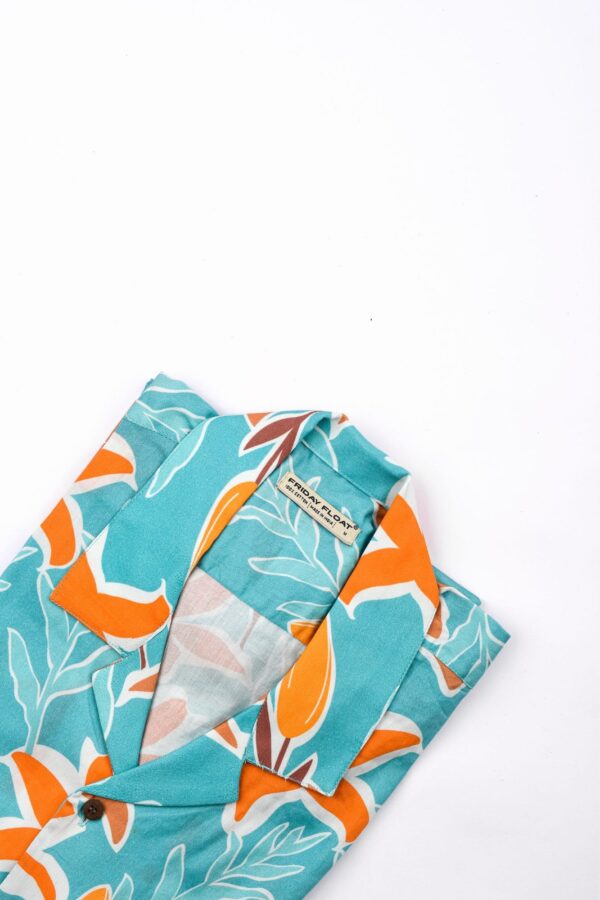 Floral Print Men's Shirt