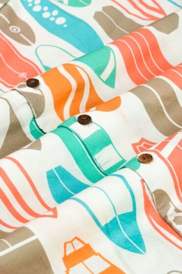 Surf Day Printed Beach Shirt for Men