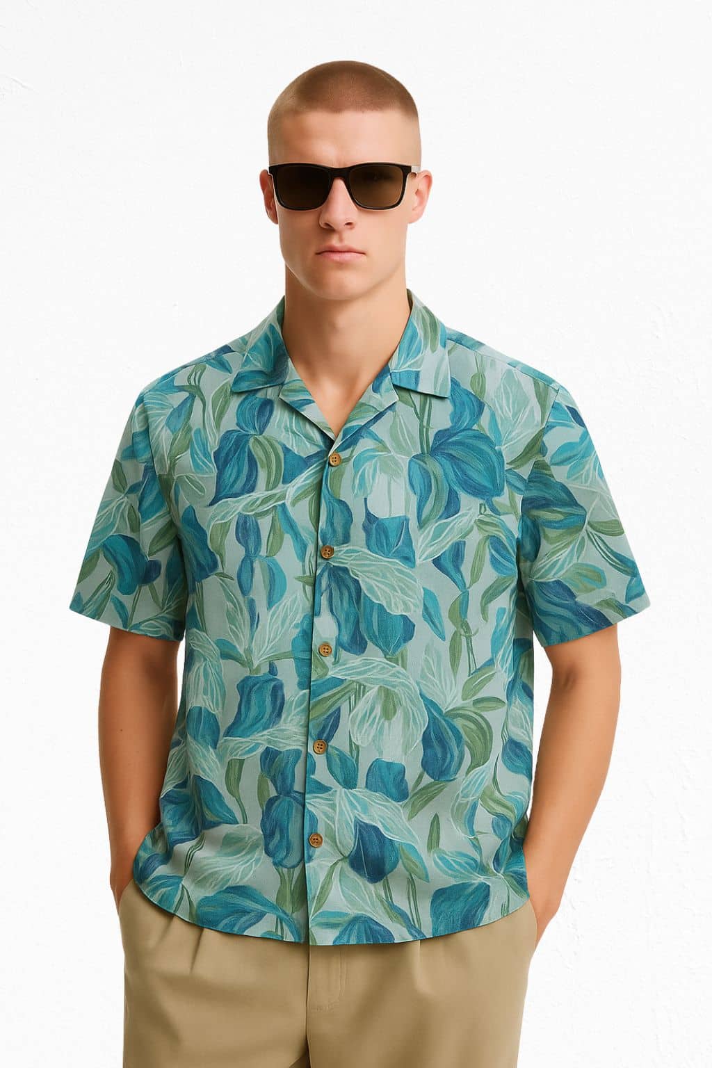 Hawaiian Party Print Shirt for Men