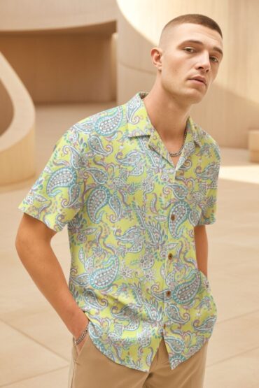 Paisley Print Men's Shirt