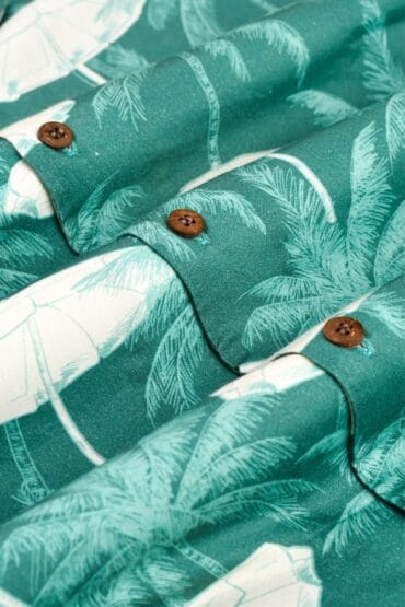 Tropical Print Men's Shirt