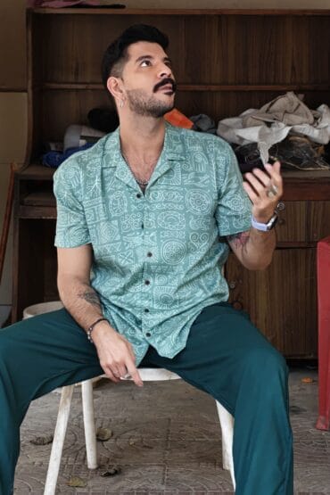 Tribal Print Shirt for Men