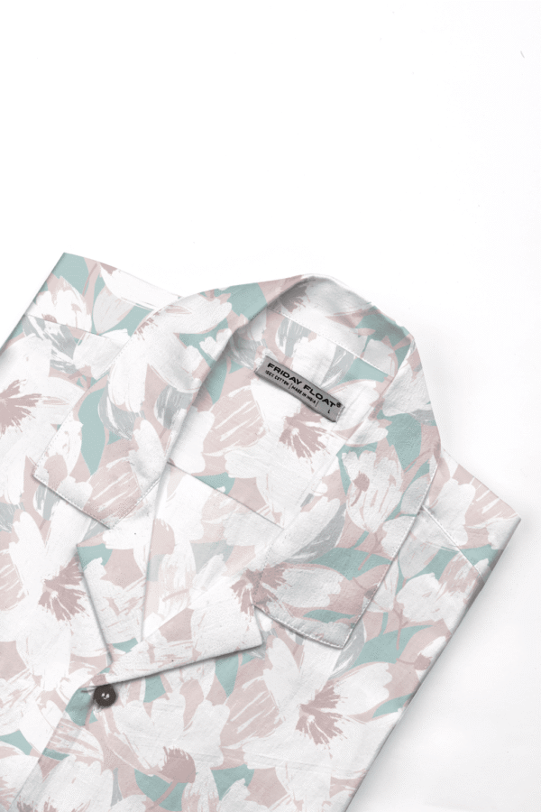 Floral Print Men's Shirt
