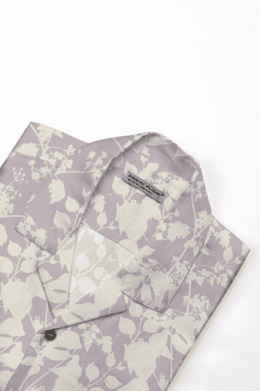 Foliage Print Men's Shirt