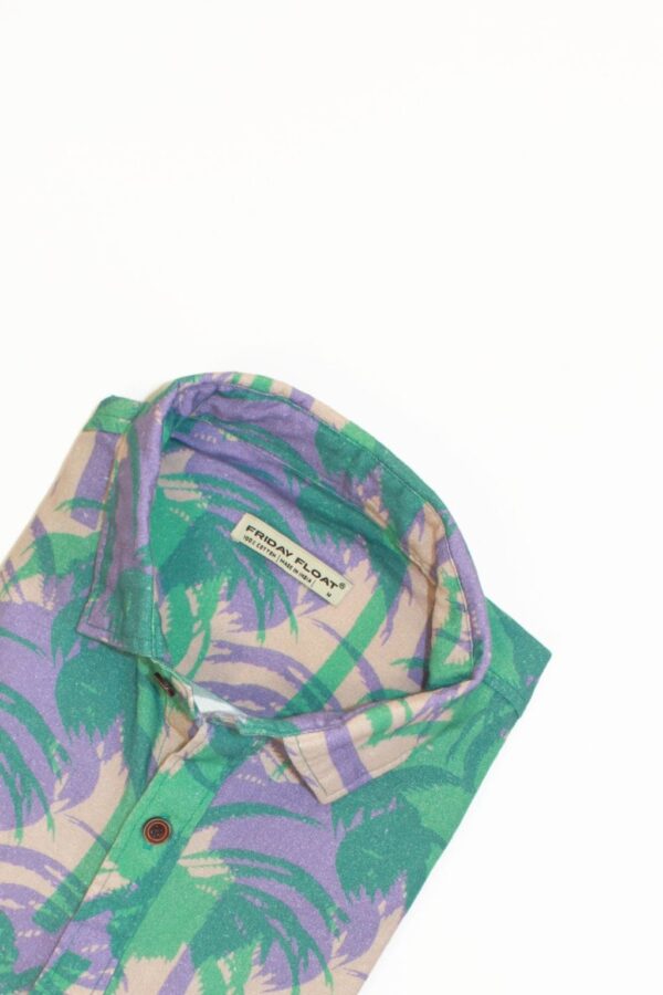 Palm Tree Printed Shirt for Men