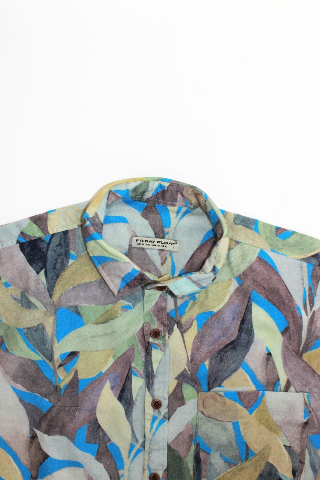 Foilage Print Printed Shirt for Men - Image 2