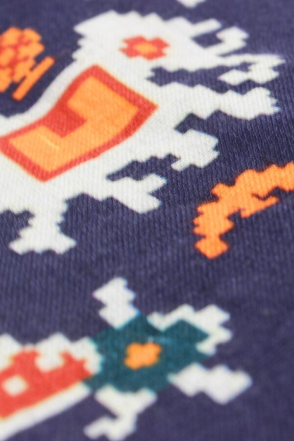 Ethnic Fusion Elephant Print Shirt