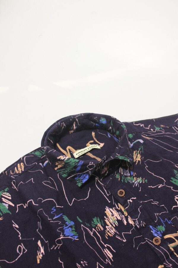 Abstract Art Drawing Men's Printed Shirt