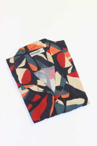Brown Printed Men's Shirt