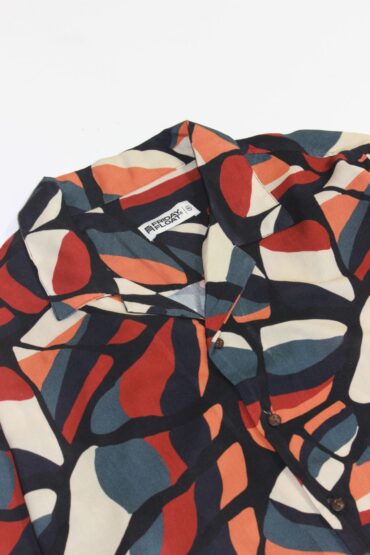 Brown Printed Men's Shirt