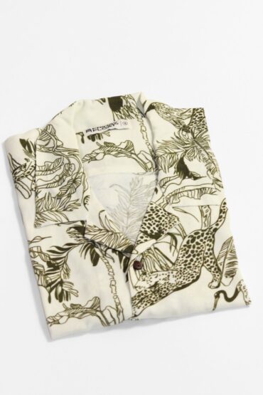 Jungle Animal Print Shirt for Men