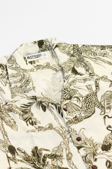 Jungle Animal Print Shirt for Men