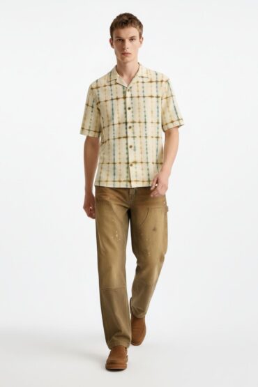 Friday Float Tie-Dye Camp Collar Shirt