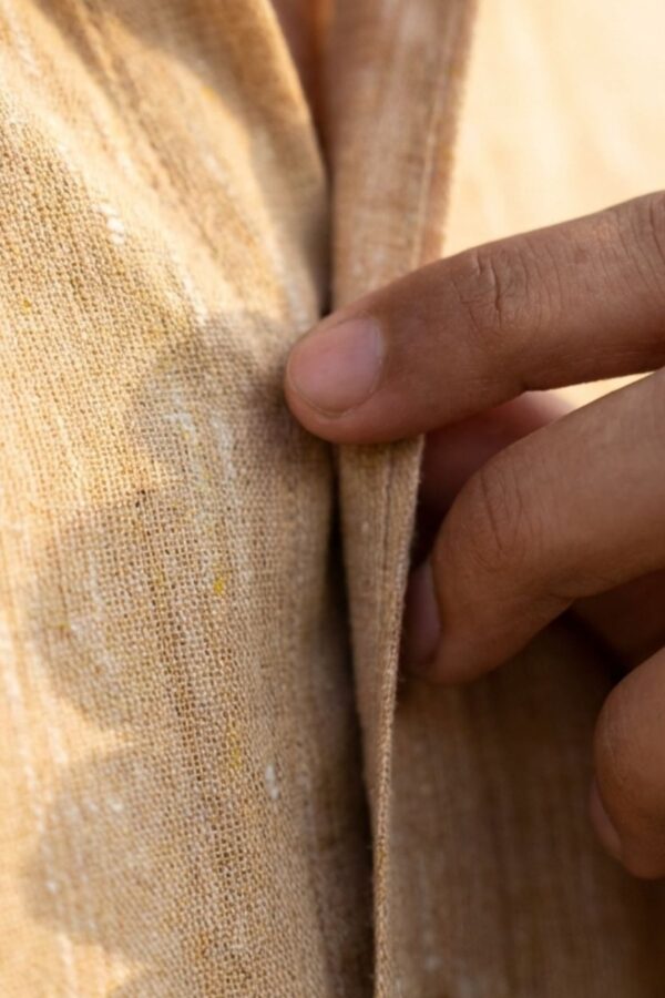 The Sahara Gold Khadi Shirt