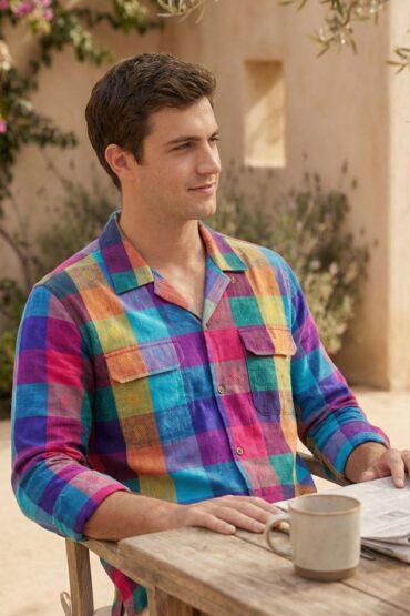 The Carnival Madras Khadi Shirt