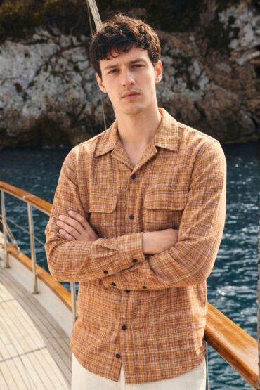The Marrakesh Sunset Khadi Shirt