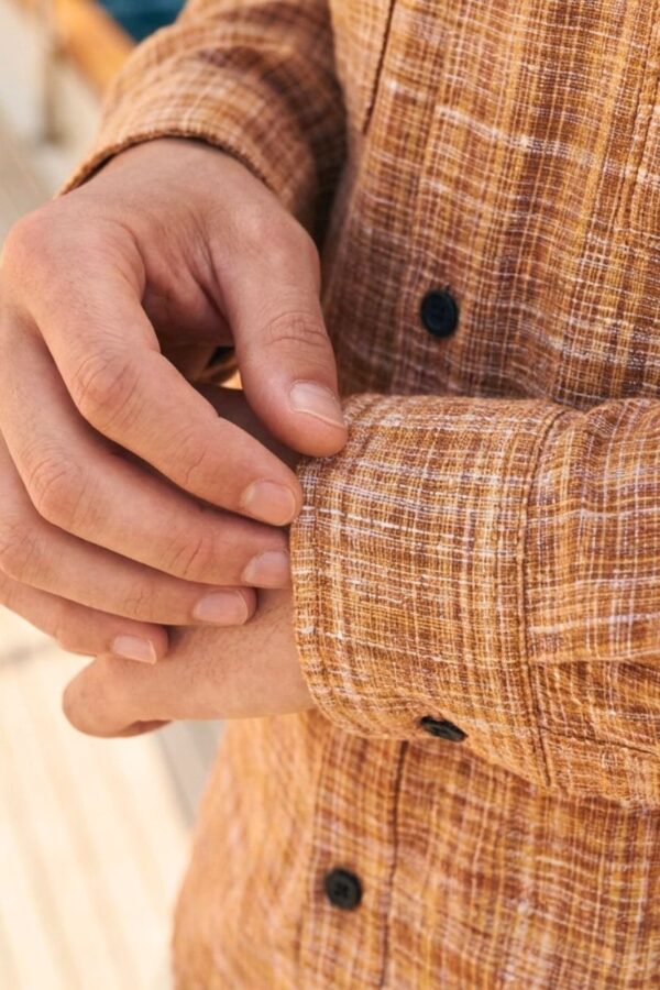 The Marrakesh Sunset Khadi Shirt