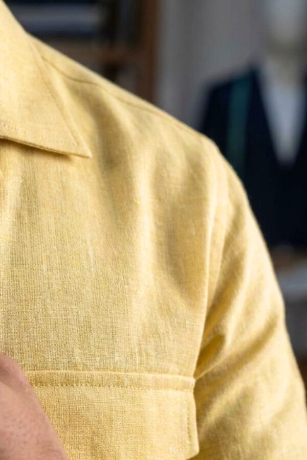 The Amalfi Lemon Khadi Shirt