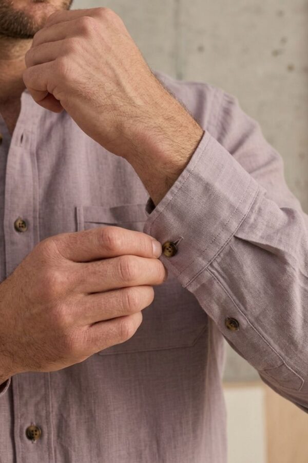 The Tuscan Rose Lyocell-Cotton Shirt