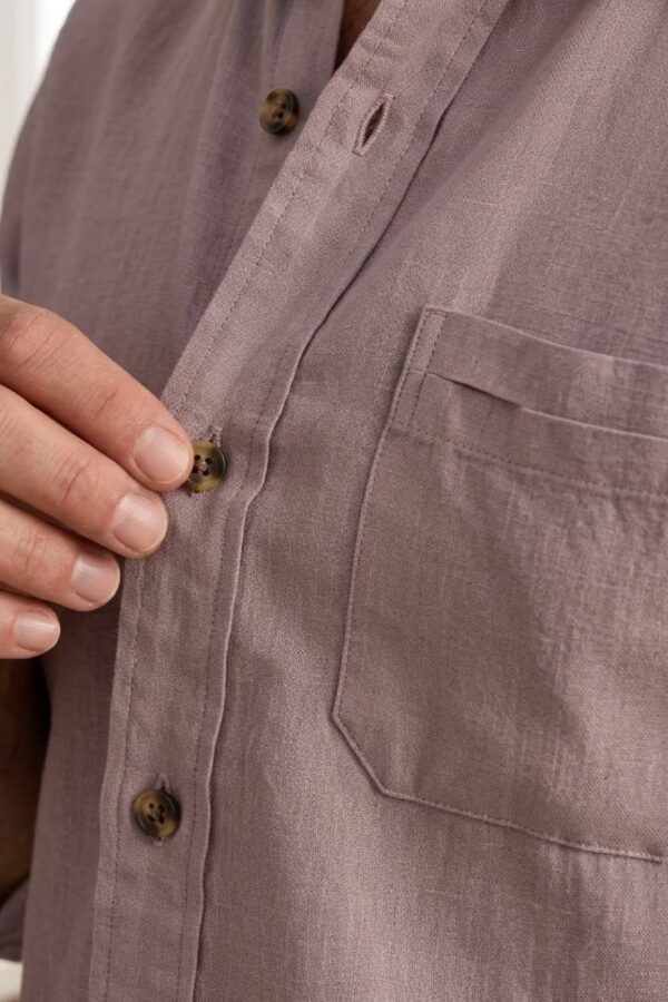 The Tuscan Rose Lyocell-Cotton Shirt