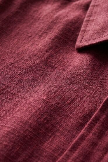 The Havana Berry Cotton-Linen Shirt