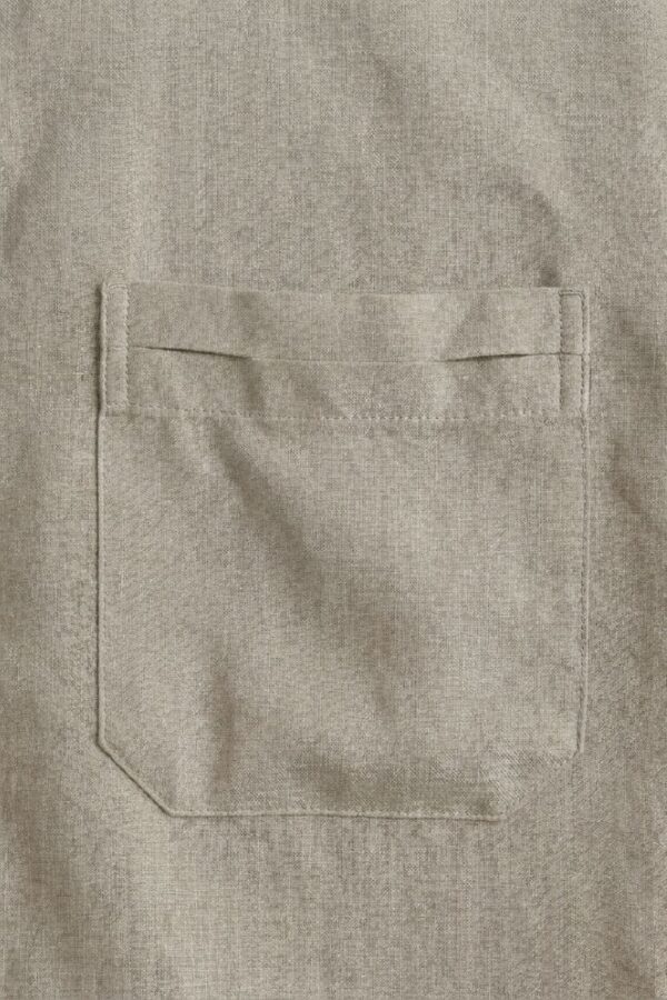 The Villa Stone Lyocell-Cotton Shirt