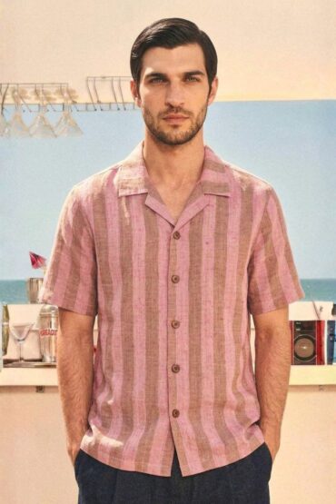 The Havana Sunset Khadi Shirt