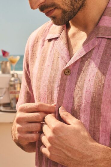 The Havana Sunset Khadi Shirt