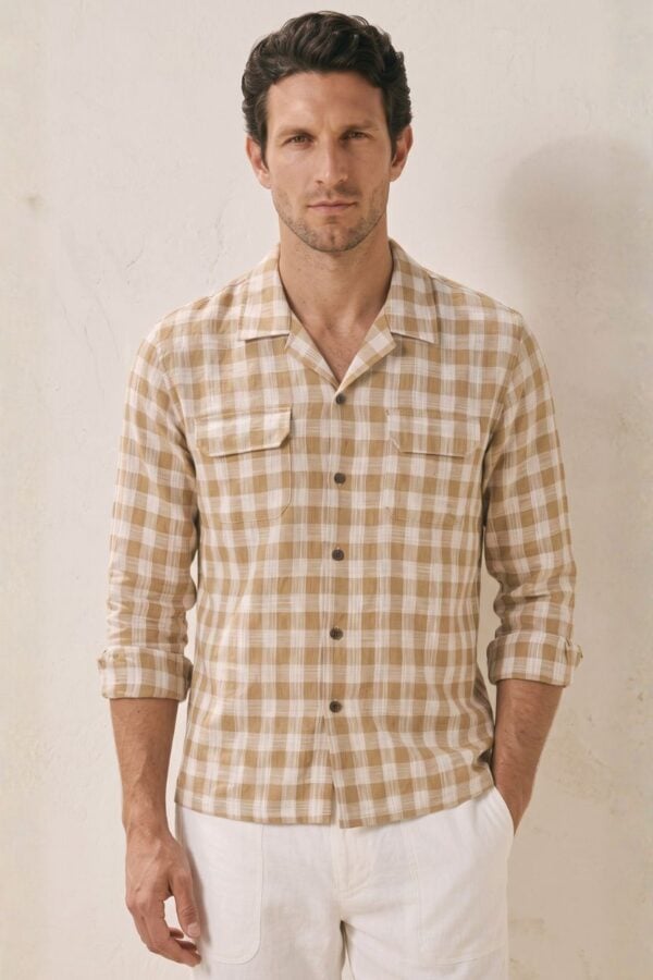 The Dune Check Khadi Shirt