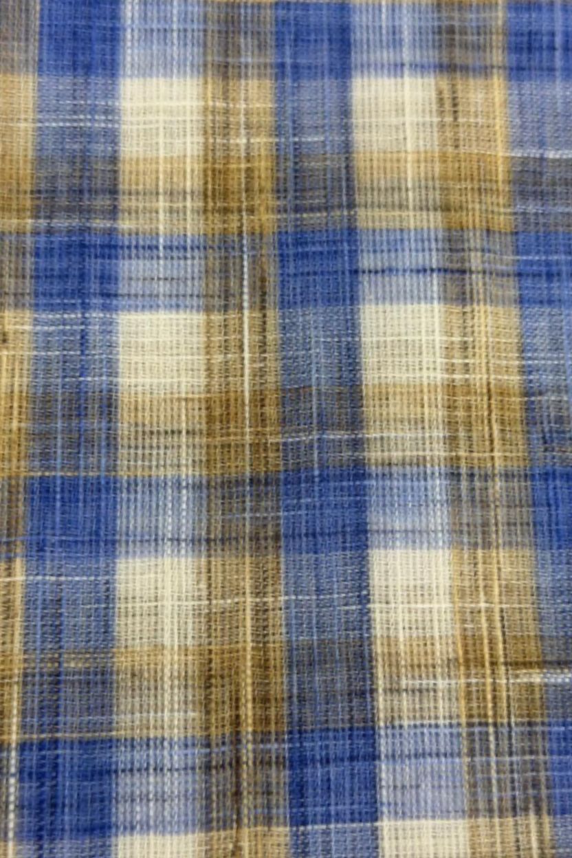 The Seaside Plaid Khadi Shirt - Image 5