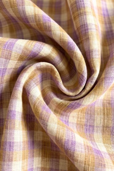 The Lavender Haze Plaid Khadi Shirt