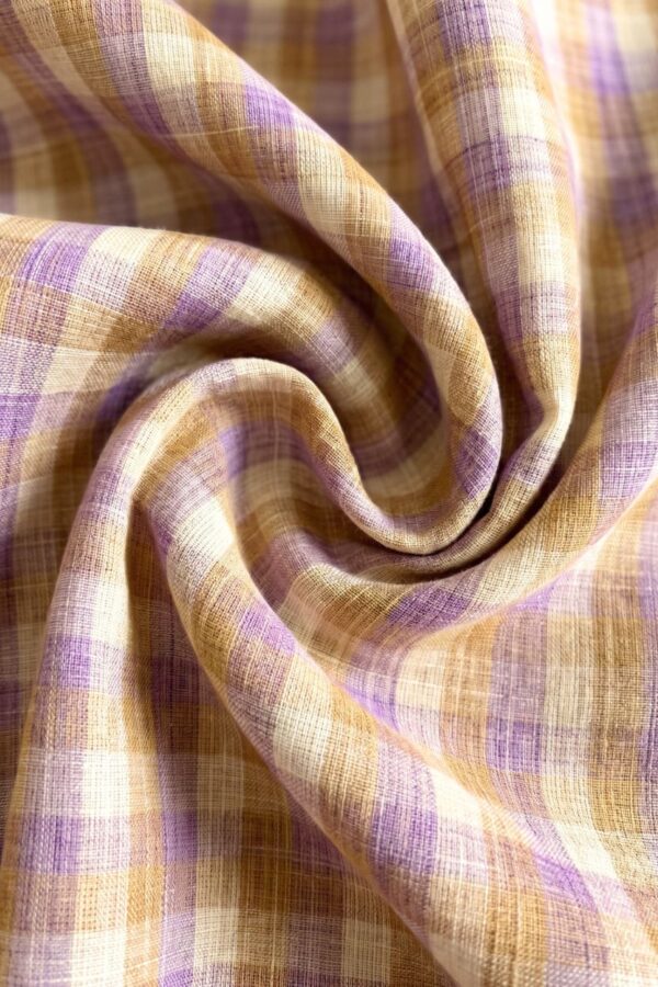 The Lavender Haze Plaid Khadi Shirt