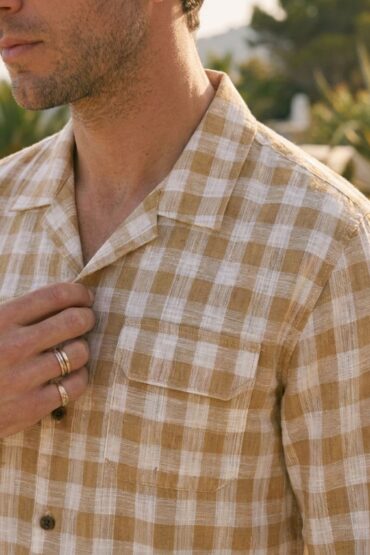 The Dune Check Khadi Shirt