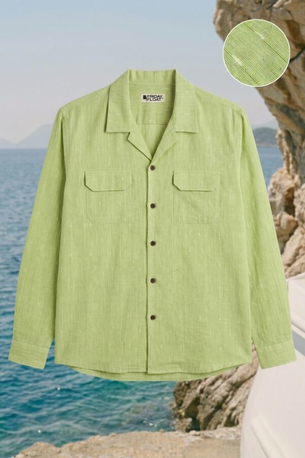 The Meadow Stripe Khadi Shirt