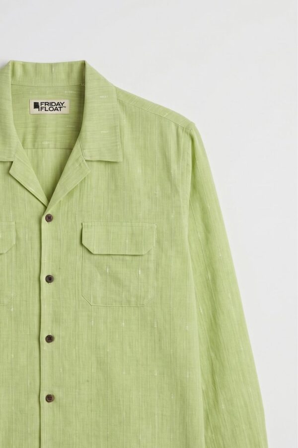 The Meadow Stripe Khadi Shirt