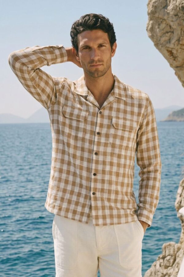 The Dune Check Khadi Shirt
