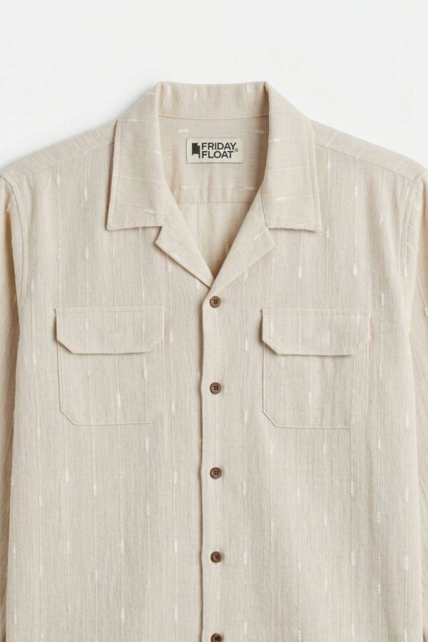The Natural Sand Khadi Shirt