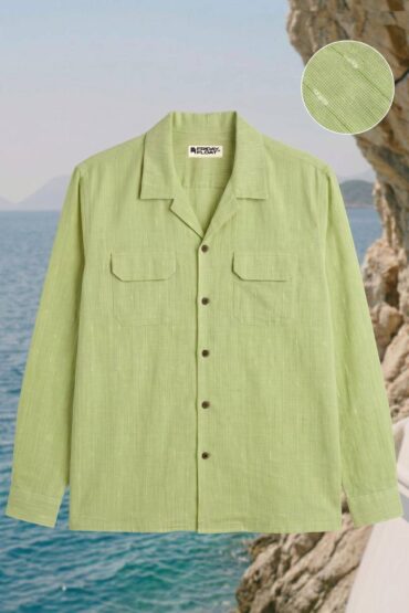 The Meadow Stripe Khadi Shirt
