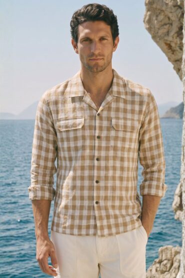 The Dune Check Khadi Shirt