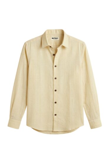 The Primrose Katha-Stitch Khadi Shirt
