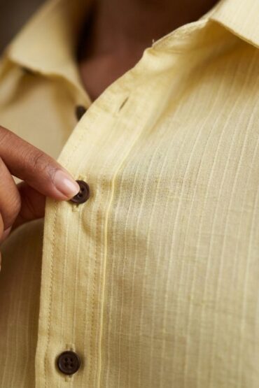 The Primrose Katha-Stitch Khadi Shirt