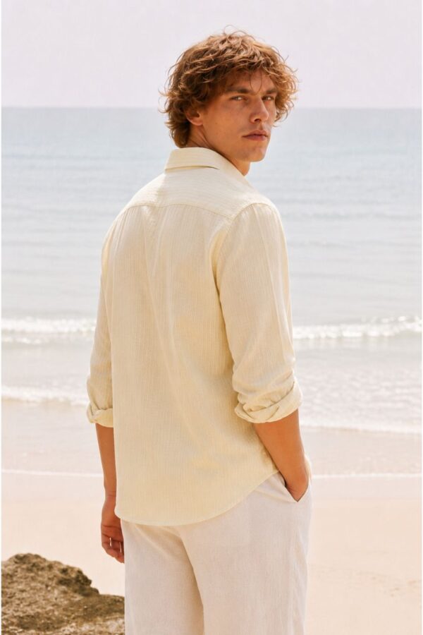 The Primrose Katha-Stitch Khadi Shirt
