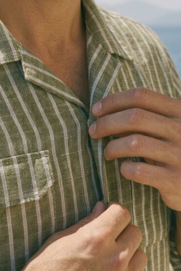The Desert Khaki Khadi Shirt