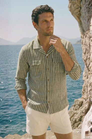 The Desert Khaki Khadi Shirt