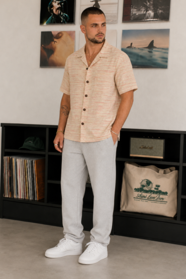 The Rosewood Slub Khadi Shirt