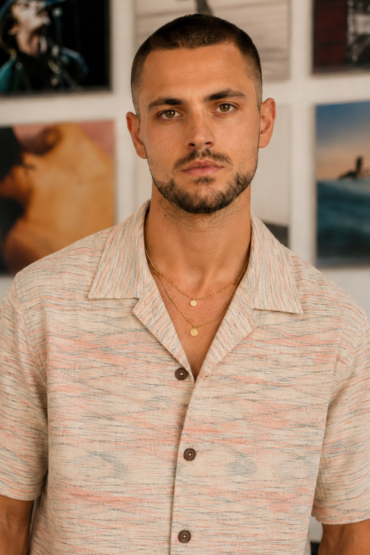 The Pastel Melange Khadi Shirt