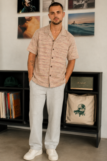 The Desert Mesa Melange Khadi Shirt