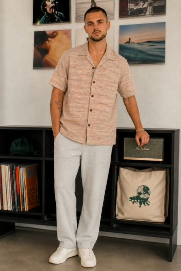 The Desert Mesa Melange Khadi Shirt